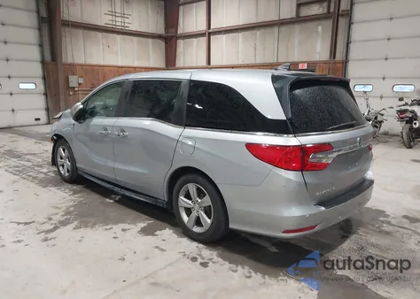 2018 Honda Odyssey Ex-L from USA, damaged, VIN 5FNRL6H76JB019769